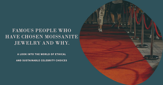 Famous people who have chosen moissanite jewelry and why.