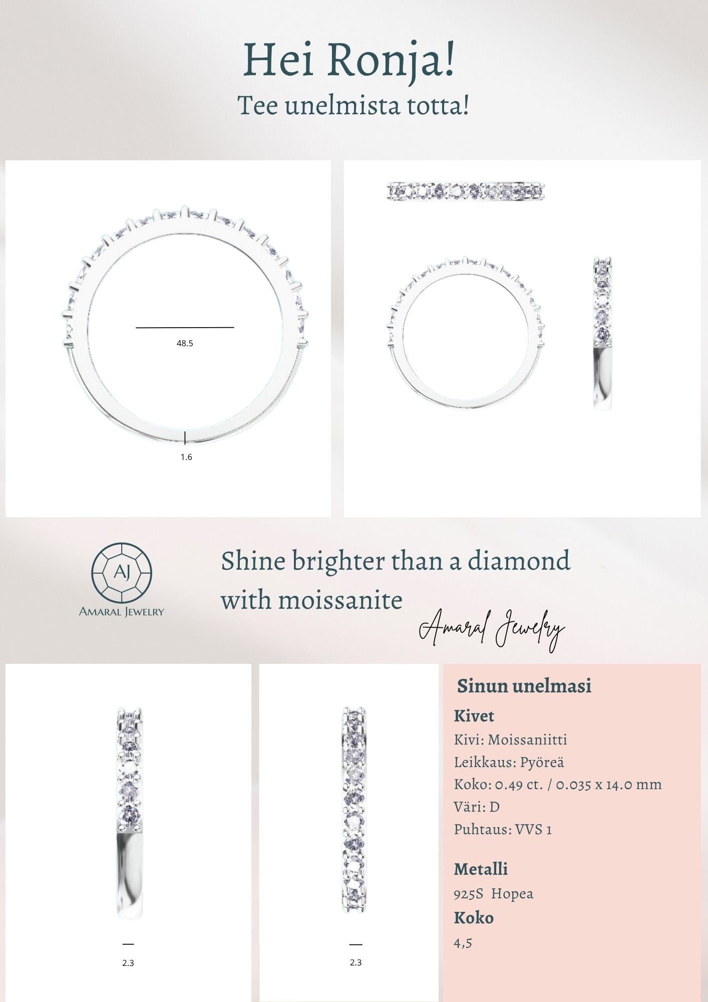 Amaral Jewelry Custom product