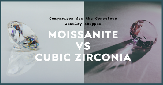 Moissanite vs. Cubic Zirconia