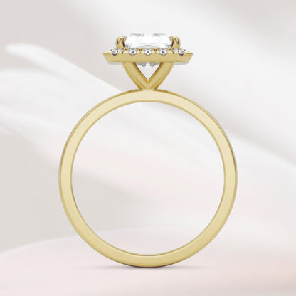 Amaral Halo Radiant - Yellow Gold